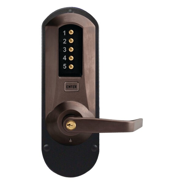 Rim Exit Trim with Keypad